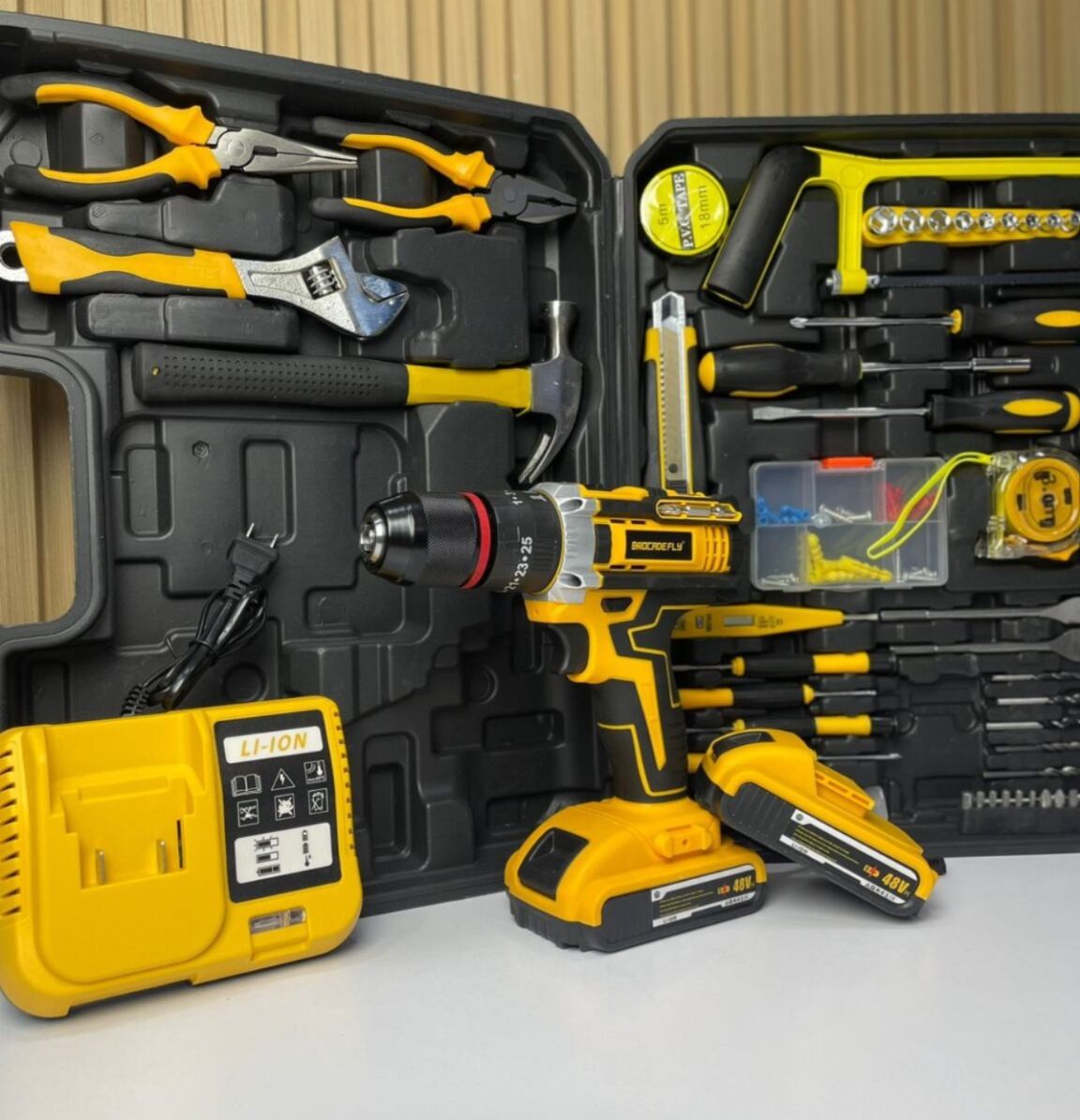 Kit Taladro 813 Mandril Metalico De 1/2